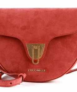 COCCINELLE Umhängetasche »Beat New Suede« Noir, Deep Violet, Foliage Red -Günstiges Coccinelle Geschäft 010d48a9 c47b 5534 b80a 62ec3093bdbd