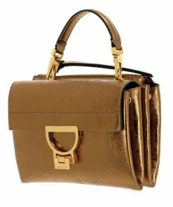 COCCINELLE Handtasche »Arlettis Craquele« OR, Silver, Shiny Gold -Günstiges Coccinelle Geschäft 01565094 f9e1 5df4 b943 240a8e9775e5