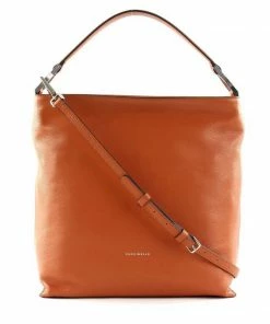 COCCINELLE Schultertasche »Keyla« Leaf, Seashell, Tan, Noir -Günstiges Coccinelle Geschäft 01fa511b ea24 5f97 9c95 387cd8f3b3cf