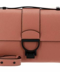 COCCINELLE Umhängetasche »Arlettis Blackie« Noir, Litchi, Lambskin White