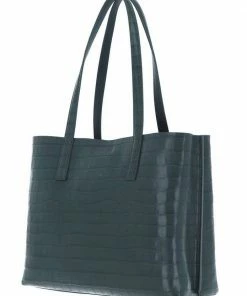 COCCINELLE Schultertasche »Matinee Croco Shiny Soft« Shark Grey, Cinnamon, Noir -Günstiges Coccinelle Geschäft 0505ff4f 4ad4 5368 b9a1 a13f89f4a14f