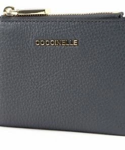 COCCINELLE Geldbörse »Metallic Soft« Noir, Ash Grey, Sorbet Yellow, Moss Green -Günstiges Coccinelle Geschäft 063f59f5 4b23 5c92 8578 68a3eaf1b0ee