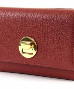 COCCINELLE Geldbörse »Liya« Bourgogne, Noir, Brule