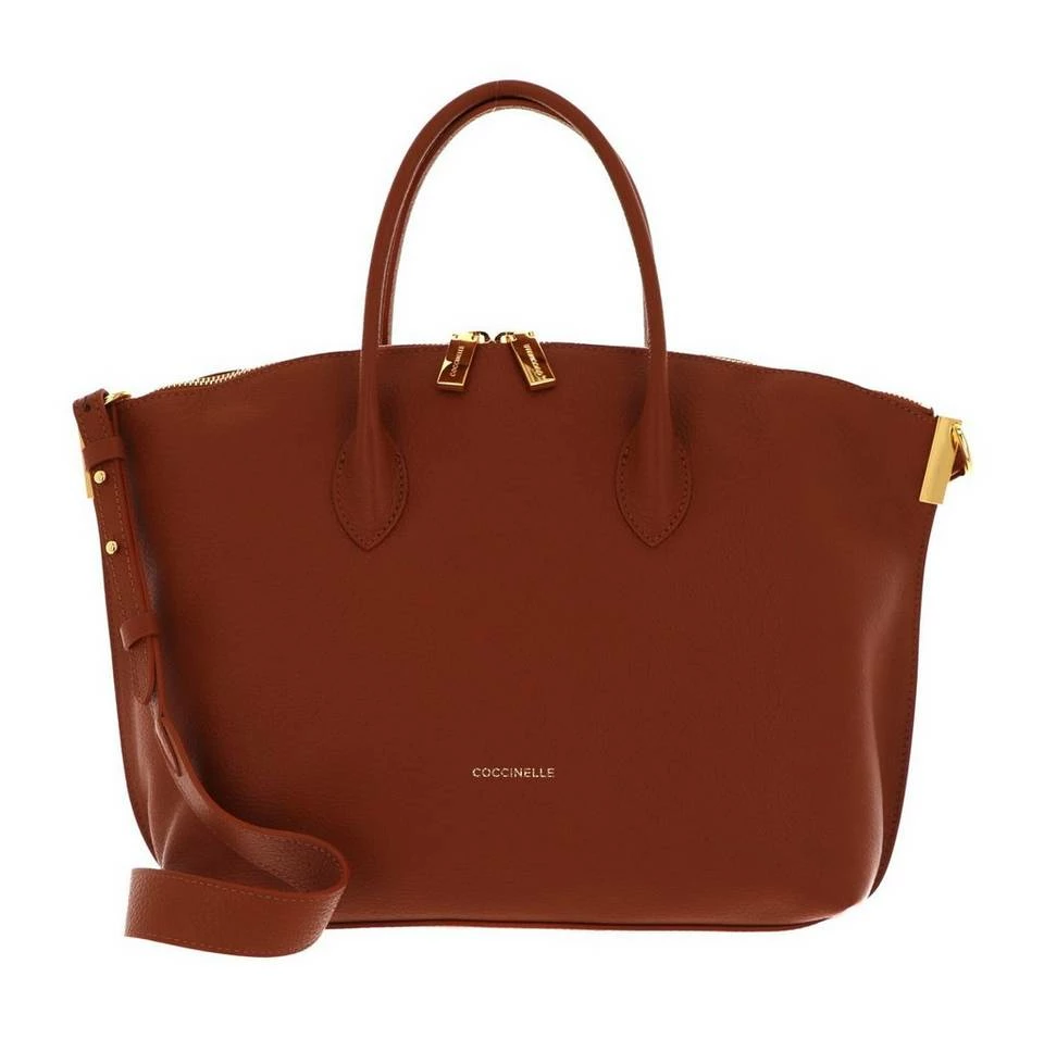 COCCINELLE Handtasche »Estelle 1802«, Shopper Shark Grey, Caramel, Nero, Cinnamon 6 COCCINELLE Handtasche »Estelle 1802«, Shopper Shark Grey, Caramel, Nero, Cinnamon – Bild 6