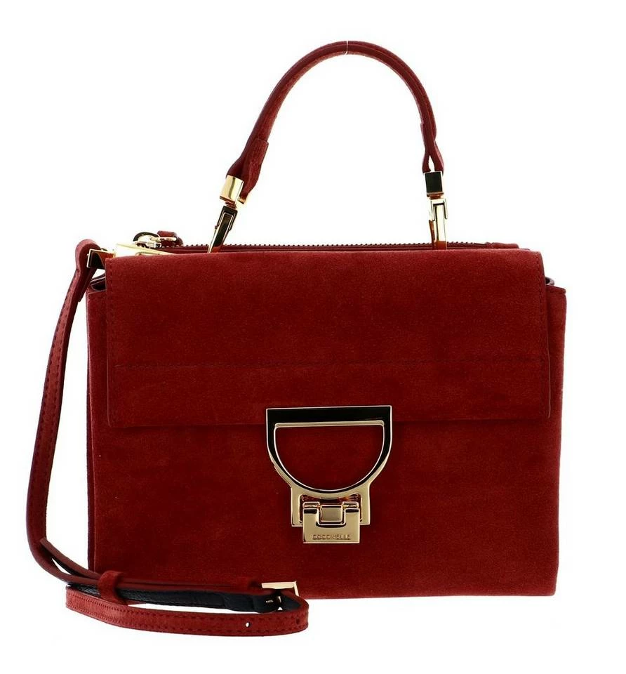 COCCINELLE Umhängetasche »Arlettis«, Leder Reef, Foliage Red, Litchi, Curacao 6 COCCINELLE Umhängetasche »Arlettis«, Leder Reef, Foliage Red, Litchi, Curacao – Bild 6