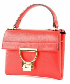 COCCINELLE Handtasche »Mignon« Polish Red, Noir, Silver -Günstiges Coccinelle Geschäft 095ce262 1995 5fc6 98f7 7a4b1b5fec92