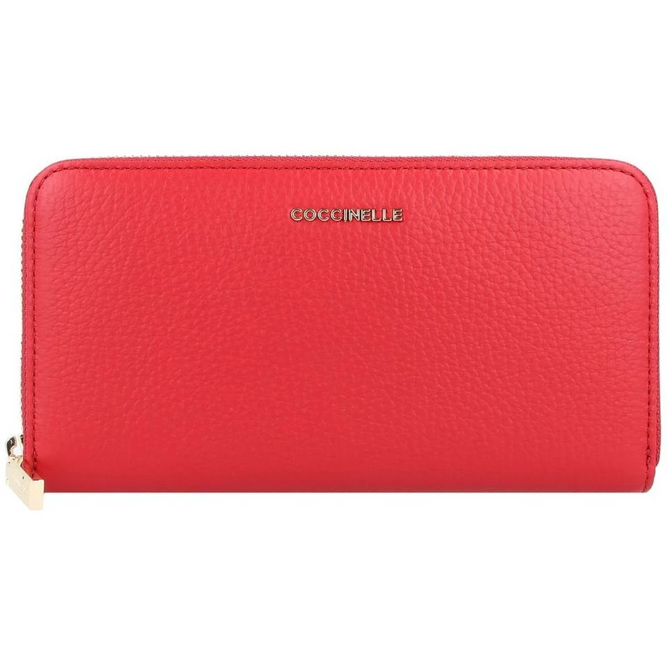 COCCINELLE Kellnerbörse »Metallic Soft 1104« Cinnamon, New Pink, Noir, Pivoine 10 COCCINELLE Kellnerbörse »Metallic Soft 1104« Cinnamon, New Pink, Noir, Pivoine – Bild 10