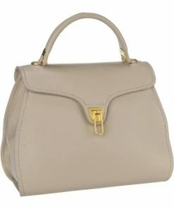 COCCINELLE Handtasche »Marvin 1803«, Henkeltasche Powder Pink, Lambskin White, Pacific Blue, Caramel