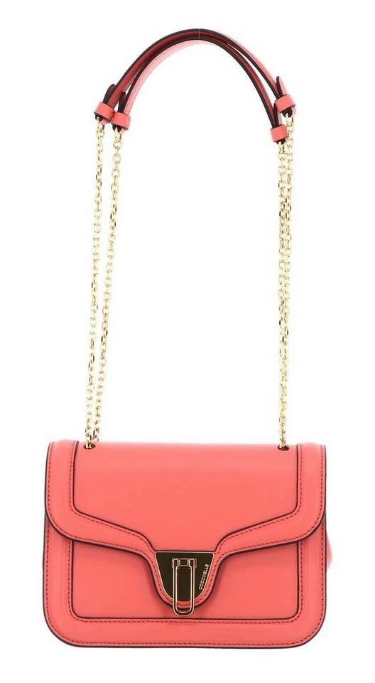 COCCINELLE Handtasche »Marvin Twist 1502«, Schultertasche Geranium, Noir, Caramel, Bark 7 COCCINELLE Handtasche »Marvin Twist 1502«, Schultertasche Geranium, Noir, Caramel, Bark – Bild 7