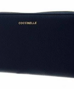 COCCINELLE Geldbörse »Metallic Soft« Ink, Noir, Caramel, Marsala