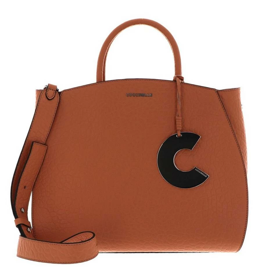 COCCINELLE Handtasche »Concrete Grainy 1801«, Henkeltasche Shark Grey, Almond, New Pink, Nero 9 COCCINELLE Handtasche »Concrete Grainy 1801«, Henkeltasche Shark Grey, Almond, New Pink, Nero – Bild 9