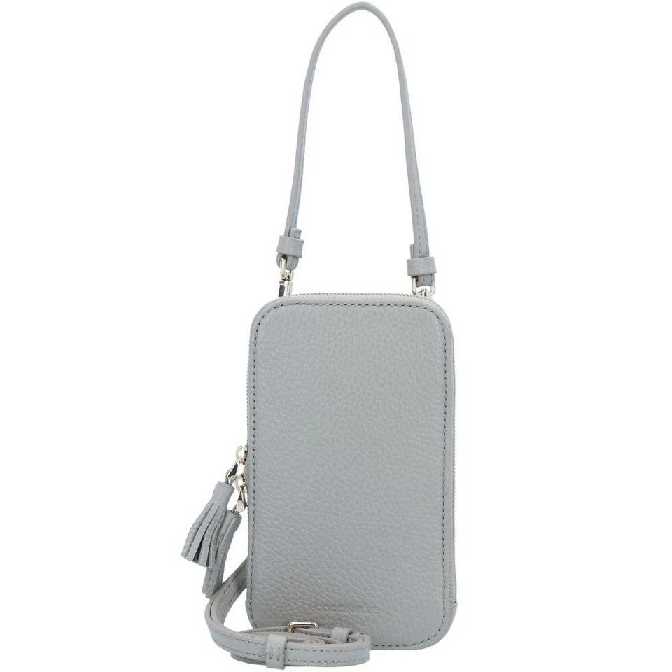 COCCINELLE Umhängetasche »Tassel 2705«, Handytasche Stone, Bark, Silk, Noir 11 COCCINELLE Umhängetasche »Tassel 2705«, Handytasche Stone, Bark, Silk, Noir – Bild 11