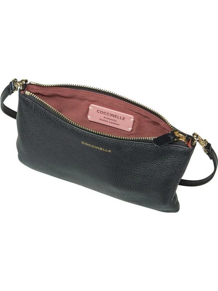 COCCINELLE Umhängetasche »Best Crossbody 55F5«, Umhängetaschen Querformat Nero, Geranium, Shark Grey, Caramel 3 COCCINELLE Umhängetasche »Best Crossbody 55F5«, Umhängetaschen Querformat Nero, Geranium, Shark Grey, Caramel – Bild 3