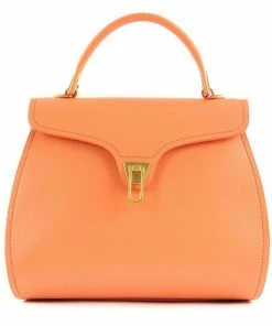 COCCINELLE Handtasche »Marvin« Tan, Noir, Chalk, Peach