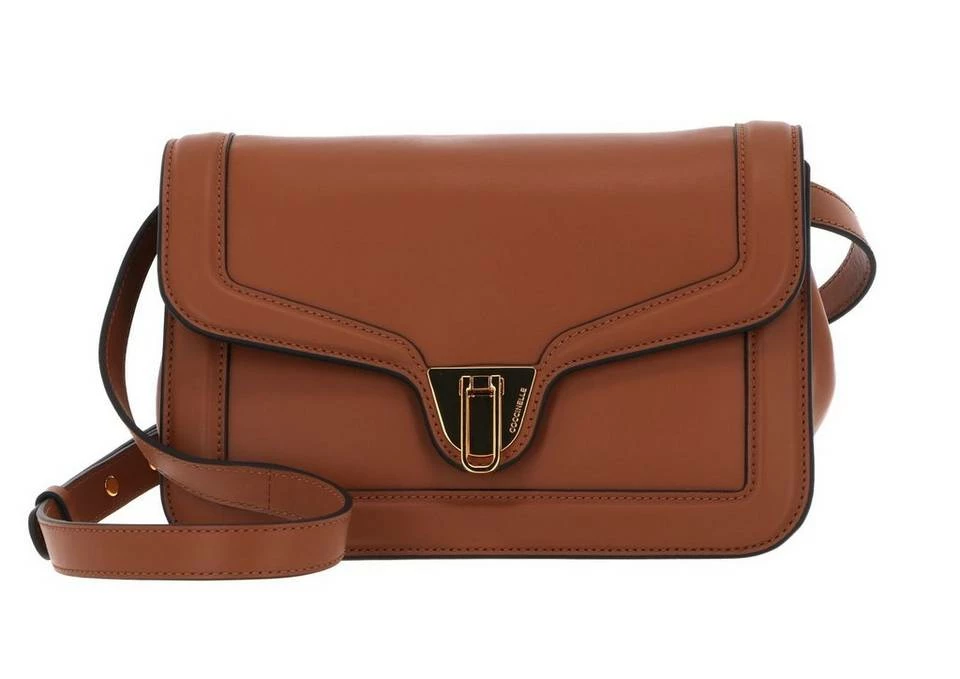 COCCINELLE Umhängetasche »Marvin Twist 1501«, Umhängetaschen Querformat Bark, Noir, Caramel 6 COCCINELLE Umhängetasche »Marvin Twist 1501«, Umhängetaschen Querformat Bark, Noir, Caramel – Bild 6