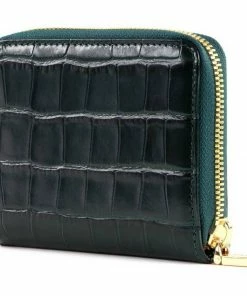 COCCINELLE Geldbörse »Metallic Croco Shiny Soft« Noir, Mallard Green, Reef, Deep violet -Günstiges Coccinelle Geschäft 2134cc47 6bf8 542b 82b4 089538bb45e4