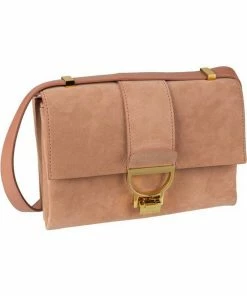 COCCINELLE Umhängetasche »Arlettis Suede 1207«, Umhängetaschen Querformat Caramel, Pacific Blue, Litchi, Ash Grey