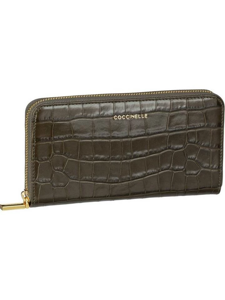 COCCINELLE Kellnerbörse »Metallic 1104 Croco Shiny Soft« Nero, Powder pink, Marsala, Bark 6 COCCINELLE Kellnerbörse »Metallic 1104 Croco Shiny Soft« Nero, Powder pink, Marsala, Bark – Bild 6