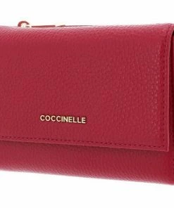 COCCINELLE Geldbörse »Metallic Soft« Reef, Noir, Marsala, Cherry -Günstiges Coccinelle Geschäft 249bcf33 2afe 560f aa74 98d9e27cc700
