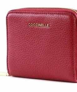 COCCINELLE Geldbörse »Metallic Soft« Silver, Noir, Ginger, Litchi -Günstiges Coccinelle Geschäft 261b1e70 d595 58a4 a939 f6970932c060