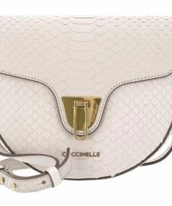 COCCINELLE Umhängetasche »Beat Python Lulula« Noir #ft5_slash# Noir, Moss Green #ft5_slash# Moss Green, Lambskin White #ft5_slash# Lambskin White