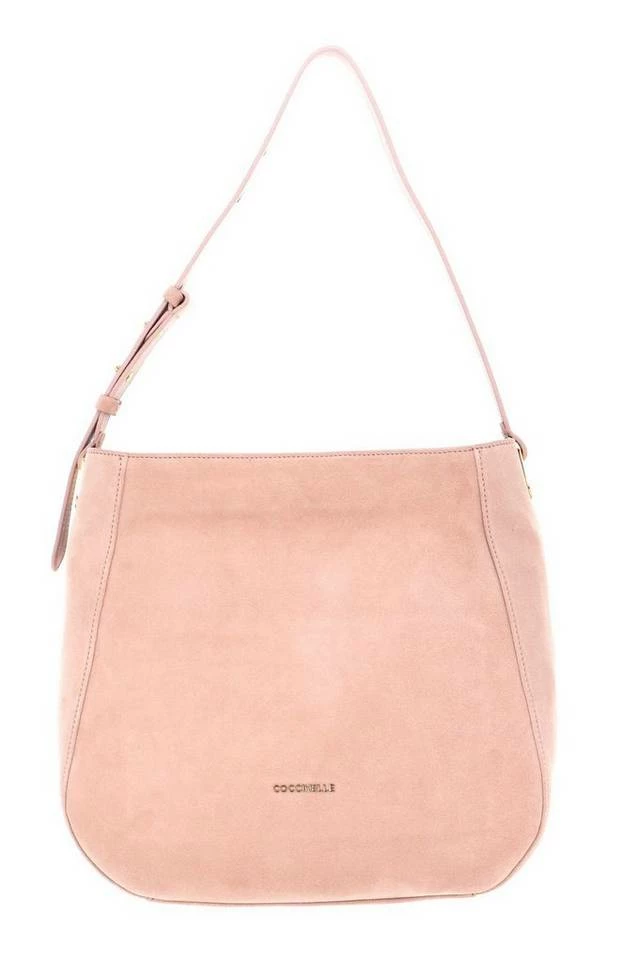 COCCINELLE Handtasche »Lea Suede 1301«, Beuteltasche / Hobo Bag Noir, Moss green, Shark Grey, Powder Pink 14 COCCINELLE Handtasche »Lea Suede 1301«, Beuteltasche / Hobo Bag Noir, Moss green, Shark Grey, Powder Pink – Bild 14
