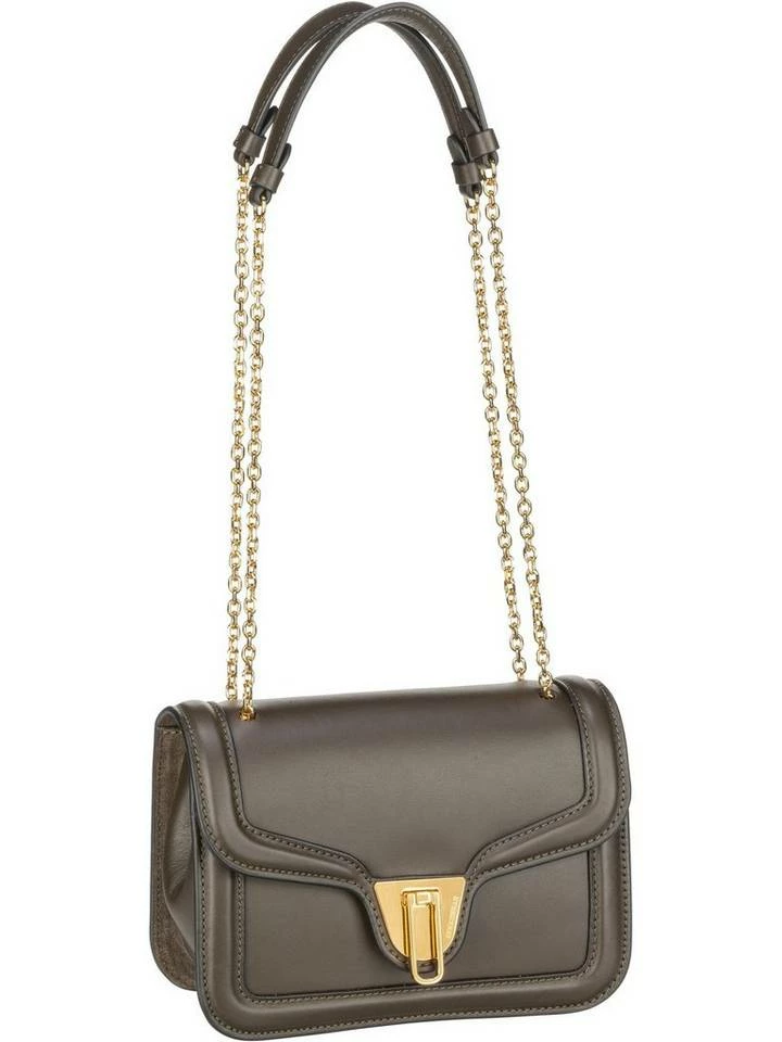 COCCINELLE Handtasche »Marvin Twist 1502«, Schultertasche Geranium, Noir, Caramel, Bark 6 COCCINELLE Handtasche »Marvin Twist 1502«, Schultertasche Geranium, Noir, Caramel, Bark – Bild 6