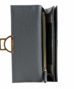 COCCINELLE Geldbörse »Arlettis« Litchi, Coral Red, Moss Green, Ash Grey -Günstiges Coccinelle Geschäft 294a6670 d63e 5566 bb66 0cb697de8305