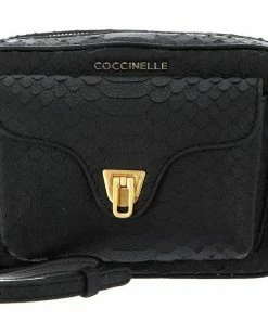 COCCINELLE Umhängetasche »Beat Python Lulula« Moss Green #ft5_slash# Moss Green, Noir #ft5_slash# Noir