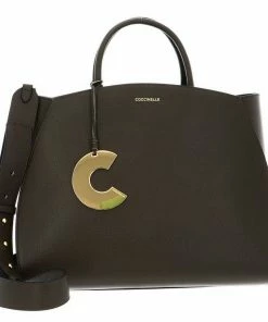 COCCINELLE Handtasche »Concrete« Moka, Noir, Caramel, Marsala