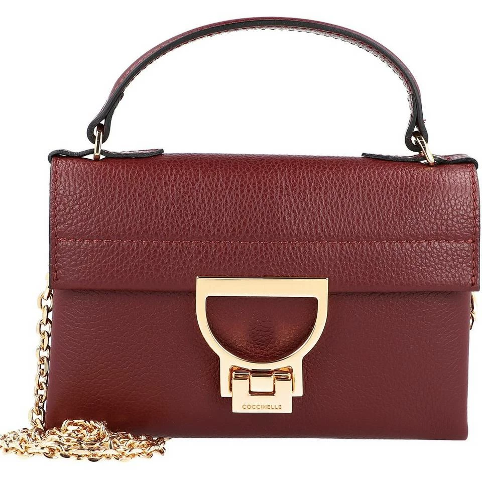 COCCINELLE Henkeltasche »Arlettis«, Leder Marsala, Deep violet, Rose, Mallard green 6 COCCINELLE Henkeltasche »Arlettis«, Leder Marsala, Deep violet, Rose, Mallard green – Bild 6