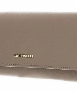 COCCINELLE Geldbörse »Metallic Textured« Foliage Red, Taupe, Marsala, Noir -Günstiges Coccinelle Geschäft 2ee2b17f a770 57a4 b90f 70a6209122ac