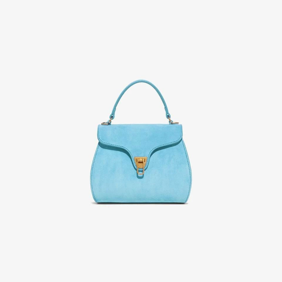 COCCINELLE Henkeltasche »Coccinelle Marvin suede Handtasche blau« 1 COCCINELLE Henkeltasche »Coccinelle Marvin suede Handtasche blau«