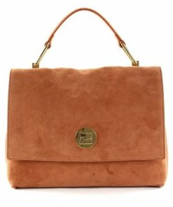 Günstiges Coccinelle Geschäft 32 COCCINELLE Handtasche »Liya Suede« Sun, New Pivoine #ft5_slash# New Pivoine, Tan, Tobacco