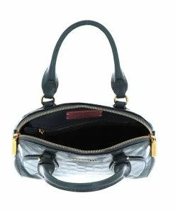 COCCINELLE Handtasche »Colette Croco Shiny Soft« Cinnamon, Shark Grey, Noir -Günstiges Coccinelle Geschäft 300e50f9 dc40 59db 9afe 637d899fcde7