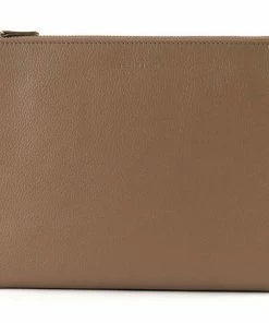 COCCINELLE Clutch »Pochette« Pivoine, Taupe