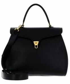 COCCINELLE Handtasche »Marvin« Noir, Caramel, Litchi, Moss Green