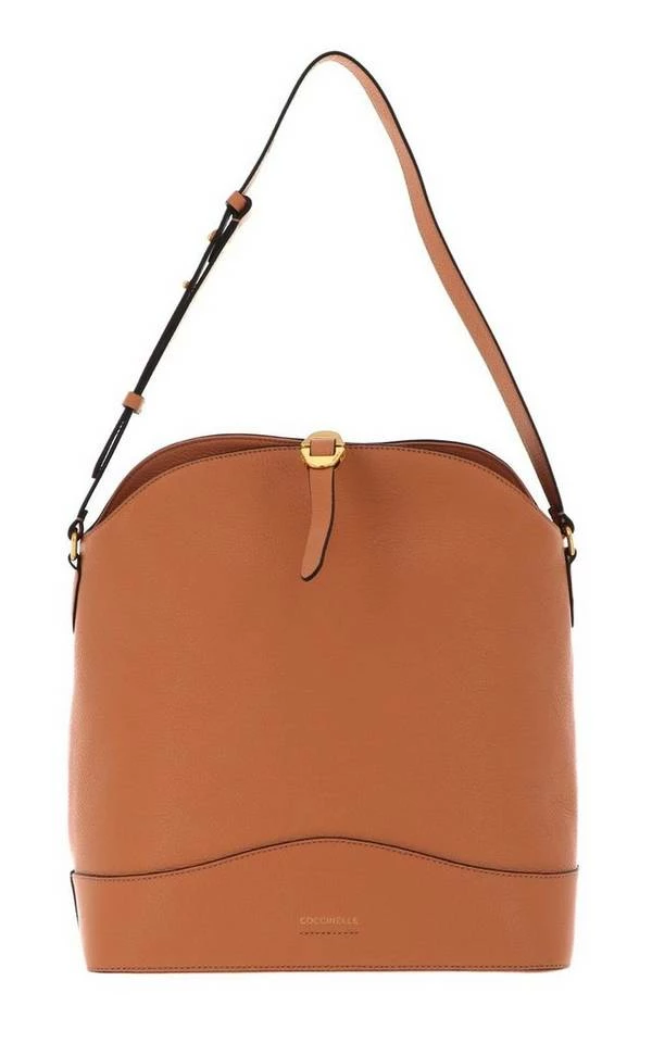 COCCINELLE Handtasche »Josephine 1301«, Beuteltasche / Hobo Bag Almond, Noir, Cinnamon, Bark 8 COCCINELLE Handtasche »Josephine 1301«, Beuteltasche / Hobo Bag Almond, Noir, Cinnamon, Bark – Bild 8