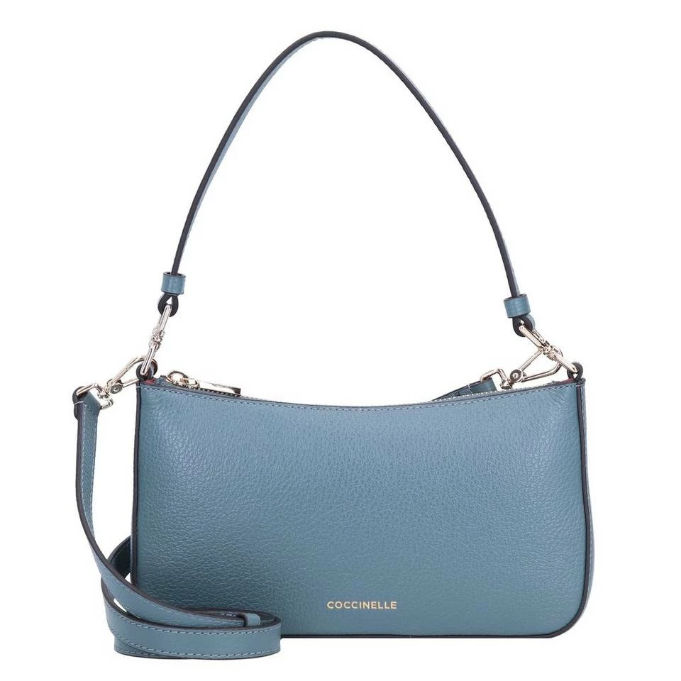 COCCINELLE Schultertasche »Bonheur«, Leder Almond, Noir, New pink, Cinnamon 9 COCCINELLE Schultertasche »Bonheur«, Leder Almond, Noir, New pink, Cinnamon – Bild 9