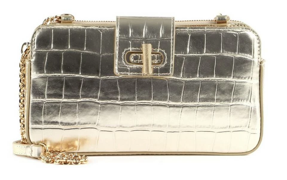 COCCINELLE Umhängetasche »Fedra Croco Shiny Soft 55P3«, Umhängetaschen Querformat Noir, Shiny Gold, Marsala, Powder Pink 3 COCCINELLE Umhängetasche »Fedra Croco Shiny Soft 55P3«, Umhängetaschen Querformat Noir, Shiny Gold, Marsala, Powder Pink – Bild 3