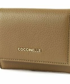 COCCINELLE Geldbörse »Metallic Soft« Noir, Warm Beige, Moss Green, Caramel -Günstiges Coccinelle Geschäft 36a90f07 9cad 5bfb 9944 d1a76bb8012d