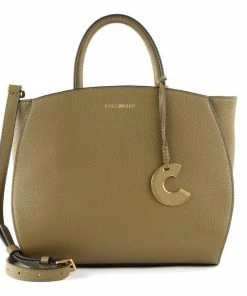 COCCINELLE Handtasche »Concrete« Moss Green, Cinnamon, Powder Pink, Shark Grey