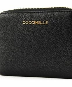 COCCINELLE Geldbörse »Metallic Soft« Silver, Peach, Brass, Noir -Günstiges Coccinelle Geschäft 39430b08 b1a6 5ad6 9b91 b6efdff96639