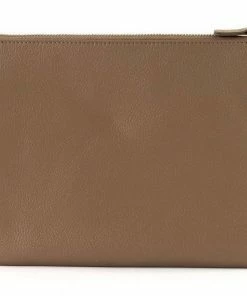 COCCINELLE Clutch »Pochette« Pivoine, Taupe -Günstiges Coccinelle Geschäft 3953d111 a024 5e0c 9368 2a14b0e69626