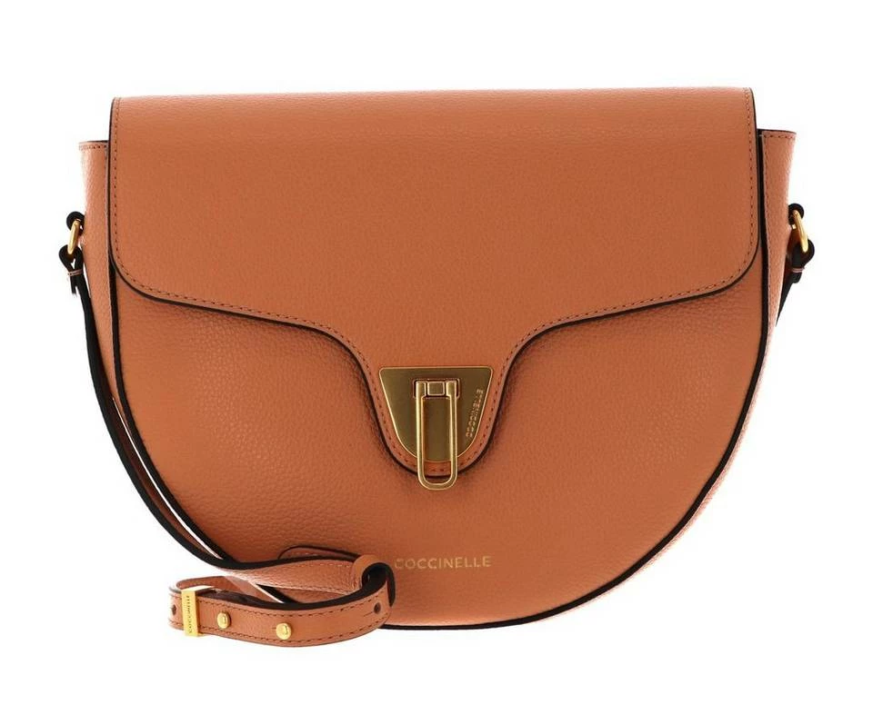 COCCINELLE Umhängetasche »Beat Soft 1501«, Satteltasche Chestnut, Powder Pink, Shark Grey, Moss Green 4 COCCINELLE Umhängetasche »Beat Soft 1501«, Satteltasche Chestnut, Powder Pink, Shark Grey, Moss Green – Bild 4