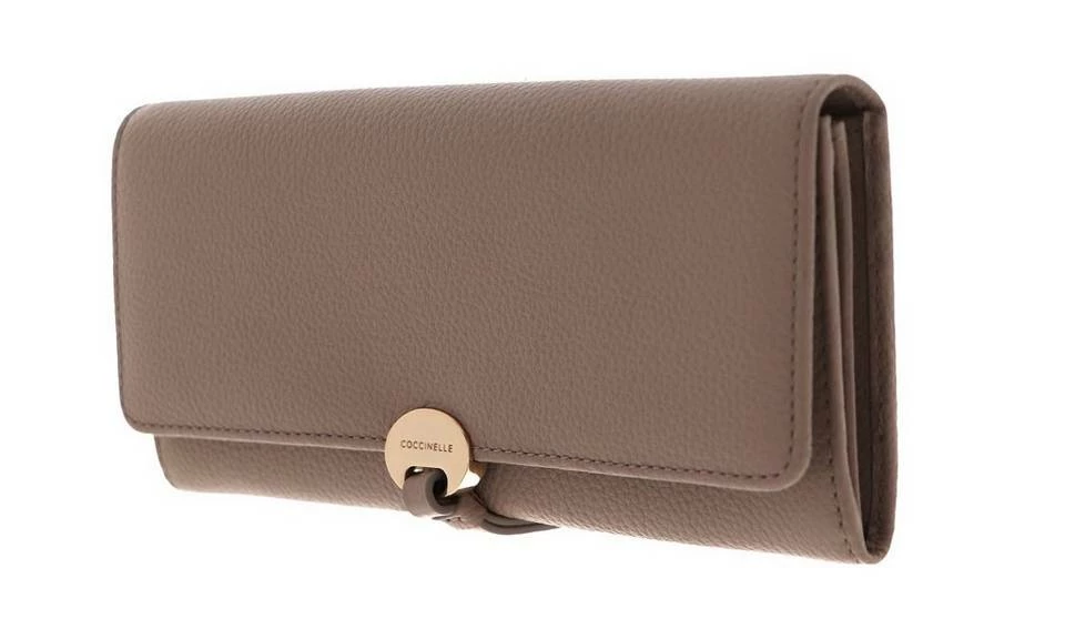 COCCINELLE Geldbörse »Dot«, Leder Shark grey, Powder Pink, Chestnut, Noir 8 COCCINELLE Geldbörse »Dot«, Leder Shark grey, Powder Pink, Chestnut, Noir – Bild 8