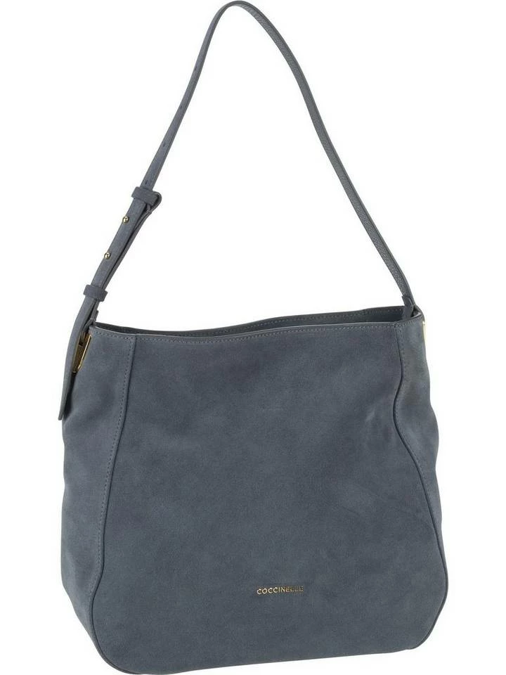 COCCINELLE Handtasche »Lea Suede 1301«, Beuteltasche / Hobo Bag Noir, Moss green, Shark Grey, Powder Pink 9 COCCINELLE Handtasche »Lea Suede 1301«, Beuteltasche / Hobo Bag Noir, Moss green, Shark Grey, Powder Pink – Bild 9