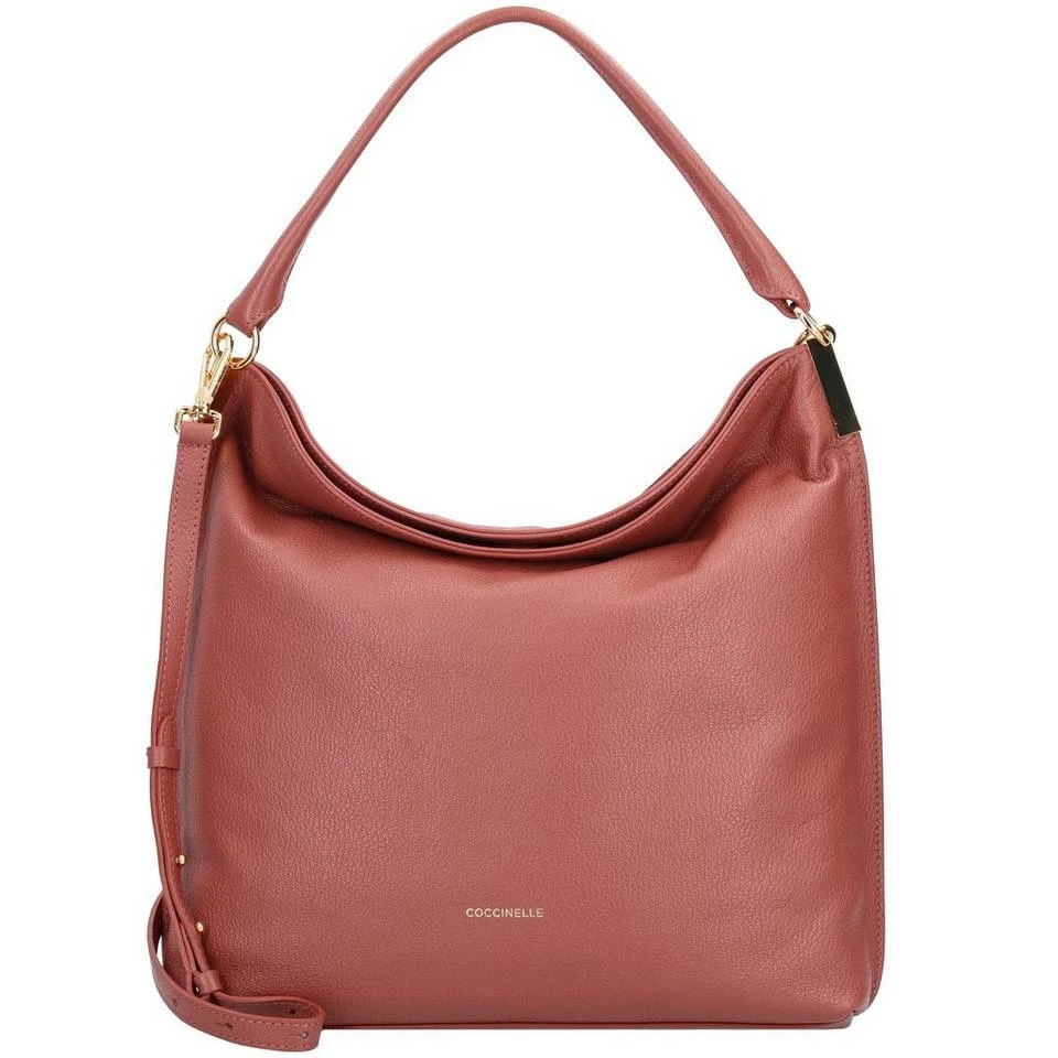 COCCINELLE Handtasche »Estelle 1302«, Beuteltasche / Hobo Bag Shark grey, Powder Pink, Caramel, Chestnut 8 COCCINELLE Handtasche »Estelle 1302«, Beuteltasche / Hobo Bag Shark grey, Powder Pink, Caramel, Chestnut – Bild 8