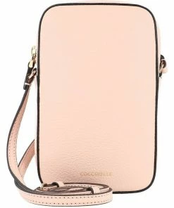 COCCINELLE Smartphone-Hülle »Lisy«, Leder Noir, New pink, Cloud