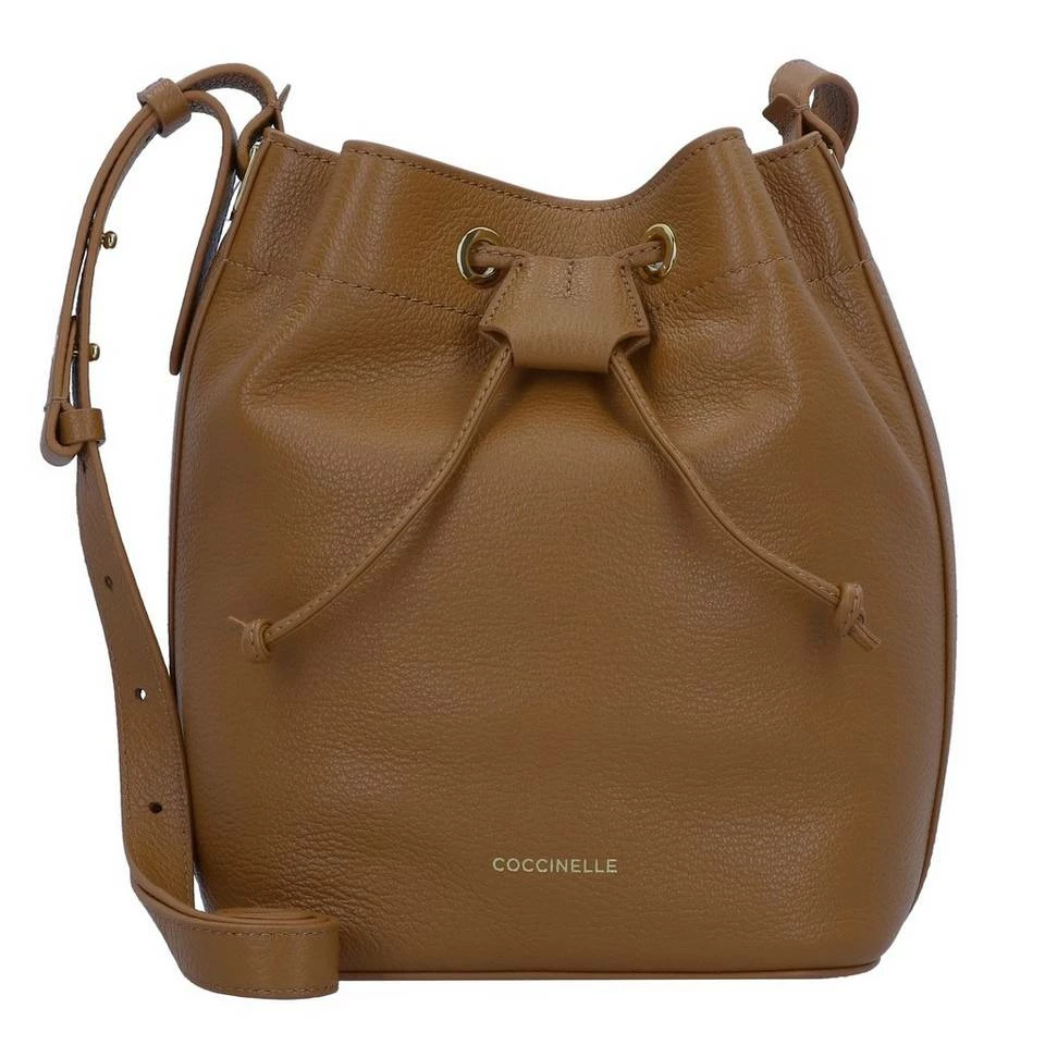 COCCINELLE Beuteltasche »Lea«, Leder Powder Pink, Cloud, Caramel, Noir 1 COCCINELLE Beuteltasche »Lea«, Leder Powder Pink, Cloud, Caramel, Noir